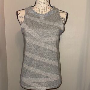 Nike Gray Fitted Tank Top